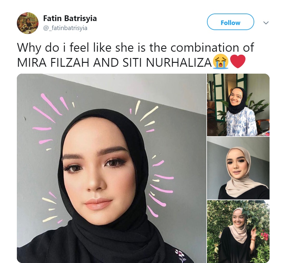 Gadis Mirip Siti Nurhaliza Mira Filzah Jadi Perhatian