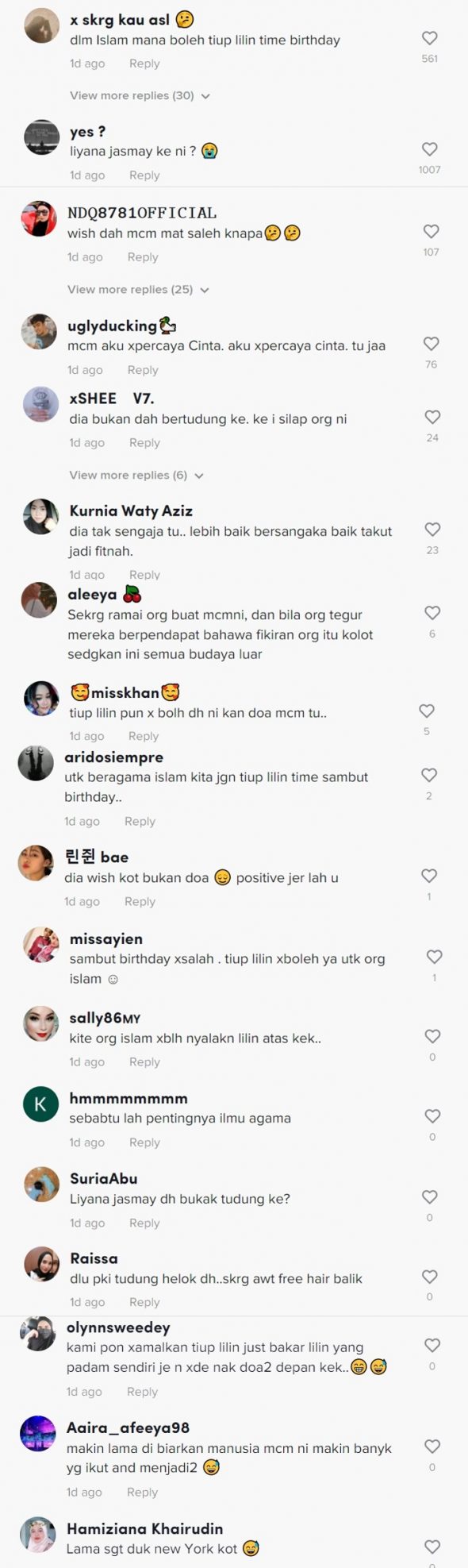 Didakwa Cara Berdoa Macam Orang Kristian Liyana Jasmay Dikecam