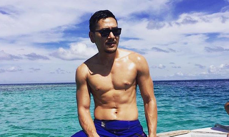 Fezrul Khan Tayang Badan Di Instagram