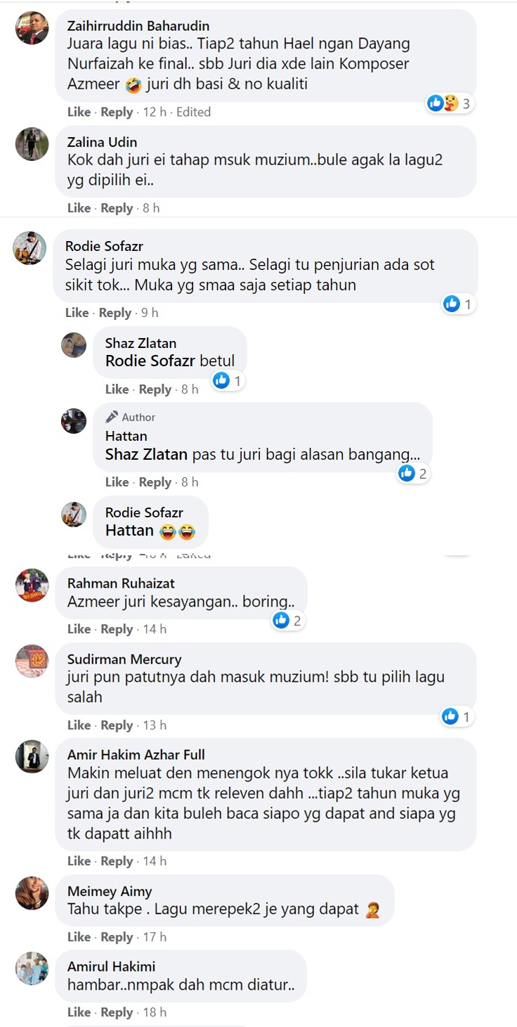 Hattan Bengang Tak Puas Hati Dengan Juri Ajl