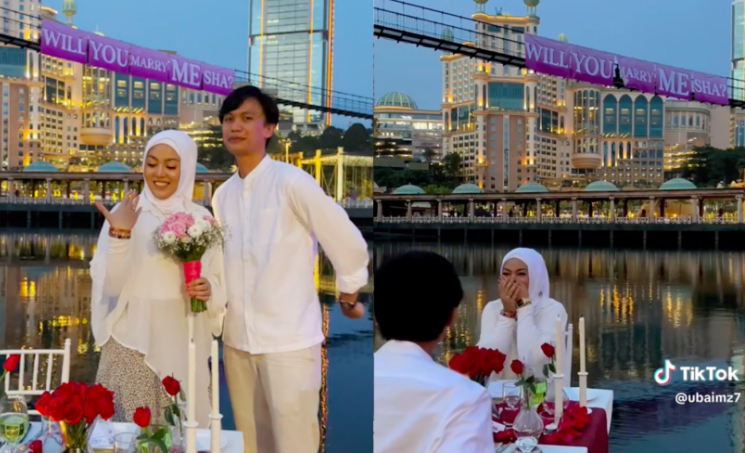 Lamar Shila Amzah Di Taman Tema, Netizen Tak Sangka Ubai Romantik