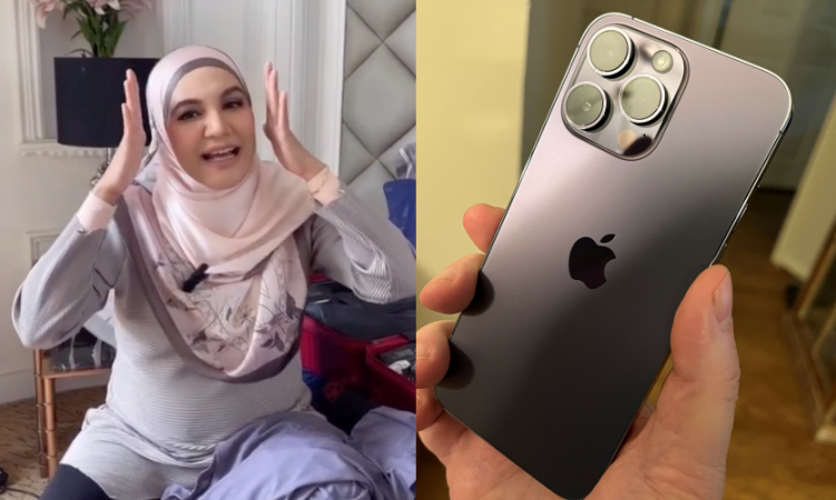 Isteri Aliff Syukri Dedah Ada Individu Minta Belikan iPhone 14 Pro Max