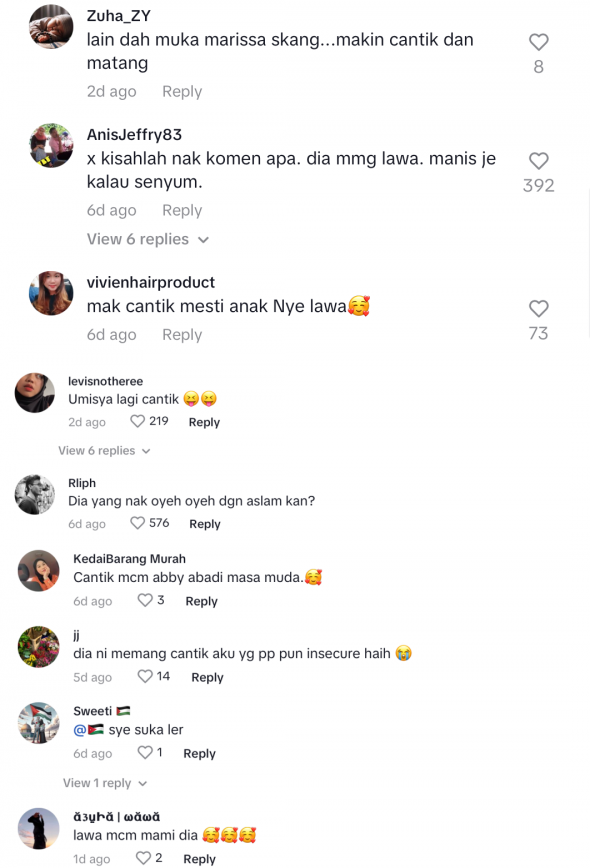 Marissa Dania Jadi Model, Netizen Puji Cantik Macam Abby Abadi Masa Muda 5