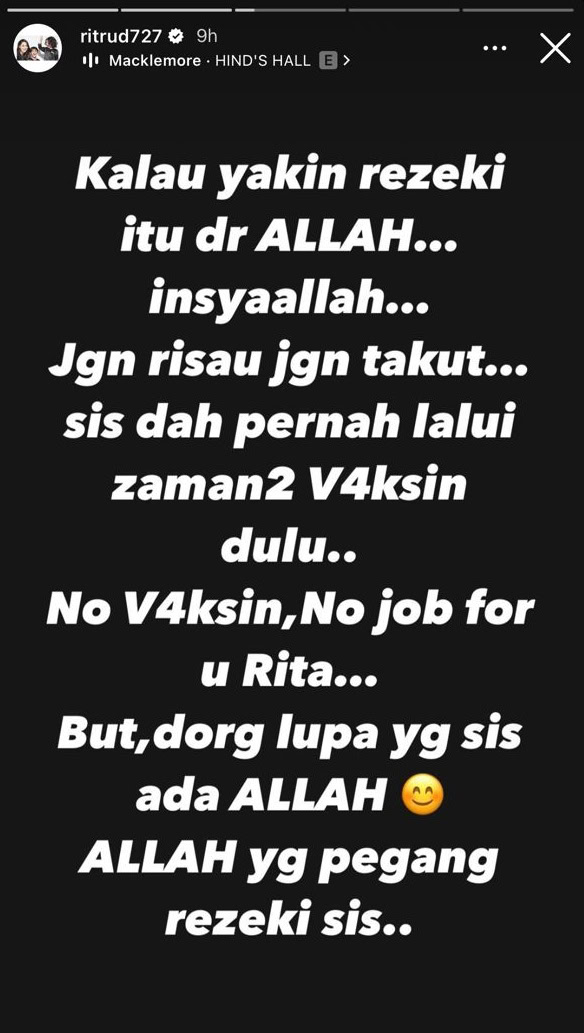 “Kalau Yakin Rezeki Itu Dari Allah, Jangan Risau” 5