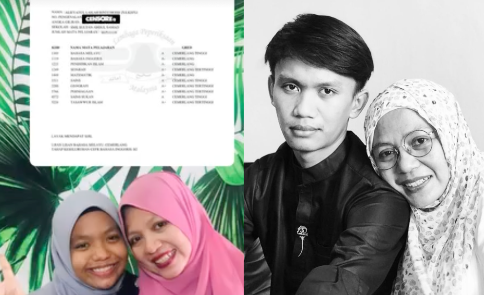 Adik Ubai Raih ‘Straight’ A SPM, Hadiah Buat Arwah Ibu