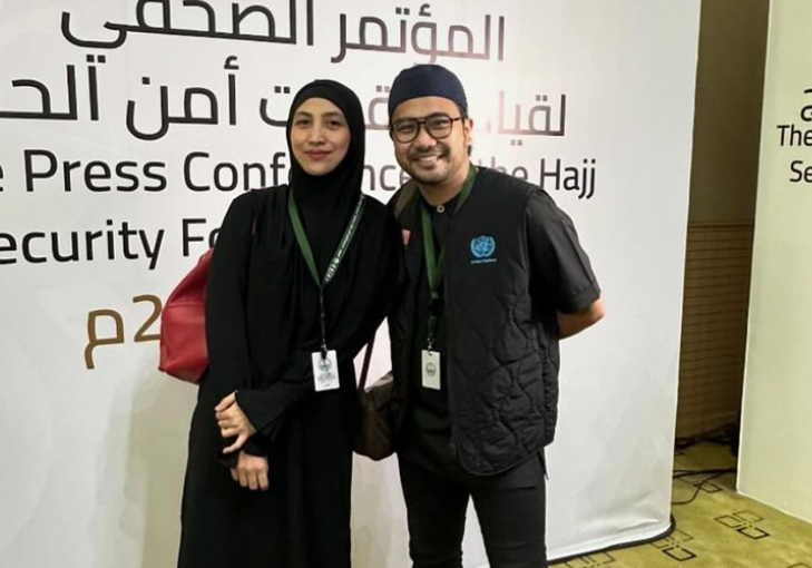 Johan, Ozlynn Tunai Haji Jemputan Kementerian Media Arab Saudi