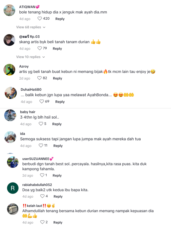 Syamsul Yusof Melawat Dusun Durian, Netizen Nasihat Ziarah Ibu Bapa 7