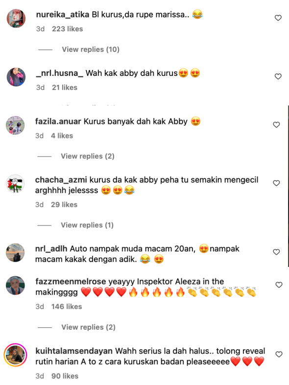 Abby Abadi Dipuji Makin Slim, Berazam Nak Buang 10 Kg Lagi 5