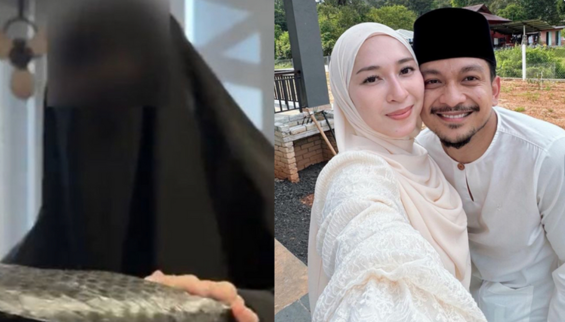 Tya Adnan Tampil Berniqab, Shukri Yahaya Sokong Isteri Jaga Aurat