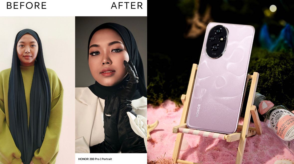 Gambar Potret Bernilai RM10k? Hanya Di Studio Fotografi Telefon Siri HONOR 200!