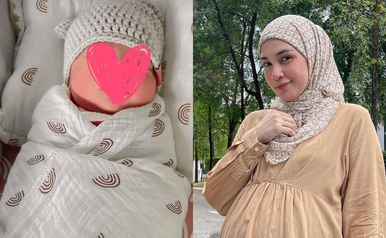 Izreen Azminda Selamat Bersalin Bayi Lelaki, Pilih Nama Andika Yusuf