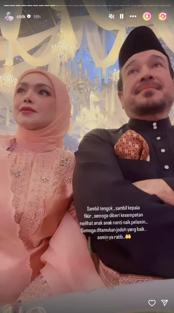 Siti Nurhaliza Harap Ada Kesempatan Lihat Anak-Anak Naik Pelamin 9