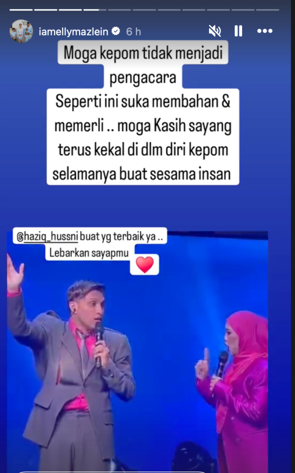 Kongsi Video Jihan Muse & Haziq, Elly Mazlein Perli Pengacara Suka 'Membahan' 8