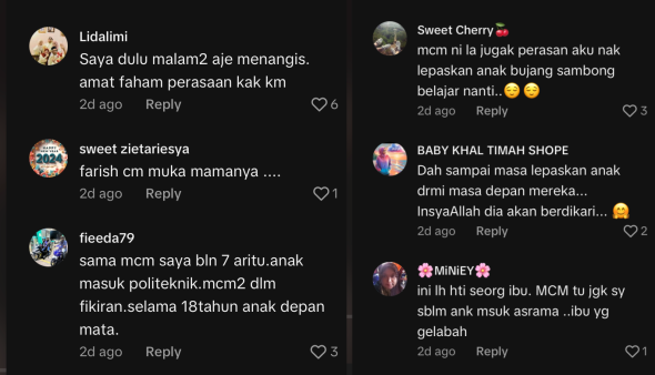 Kak KM Menangis Anak Bujang Nak Masuk Universiti 7