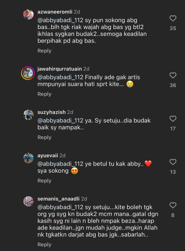 “Saya Yakin Abang Bas Tak Berniat Seperti Yang Digembar Gemburkan” 7