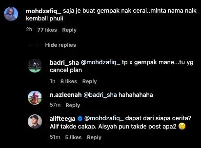 “Mana Dapat Cerita Tu?” - Alif Teega Tak Tahu Isteri Fail Perceraian 7