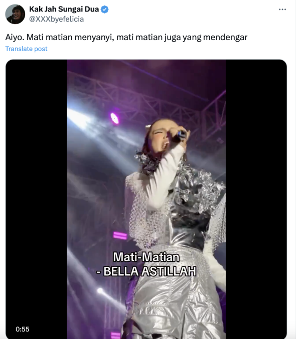 Suara Dikritik, Netizen Minta Bella Astillah Nyanyi Lagu Diari Ramadan Rafique Je 6