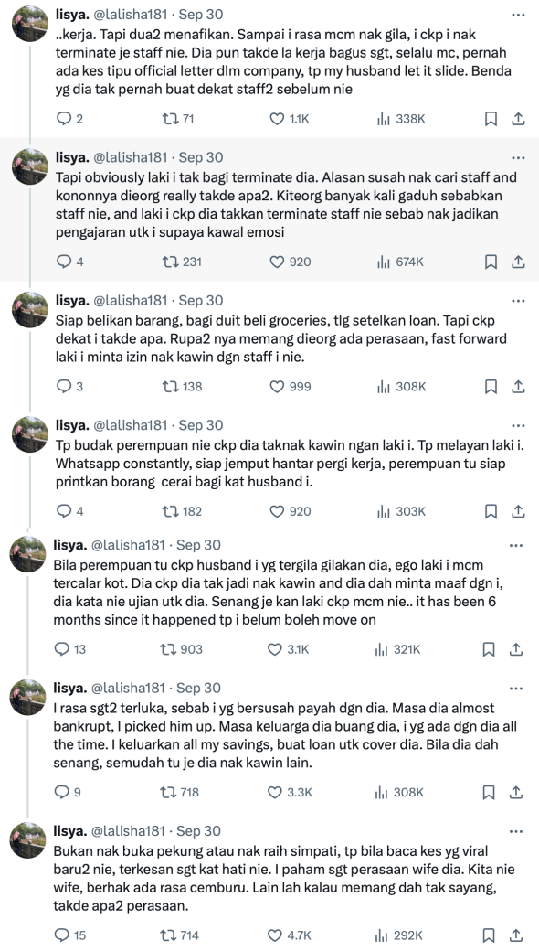 Wanita Kongsi Suami Curang Dengan Staf Sendiri, Fazura Beri Kata Semangat 8