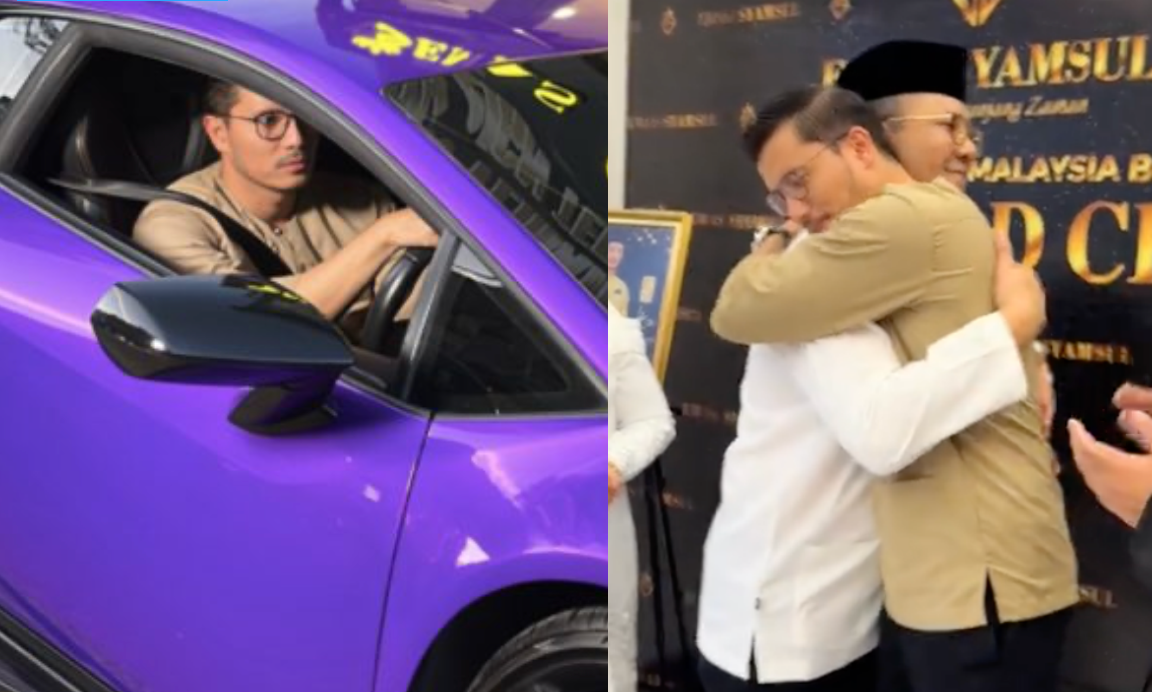 Fattah Amin Dapat Hadiah Kereta Lamborghini, Netizen Tumpang Gembira