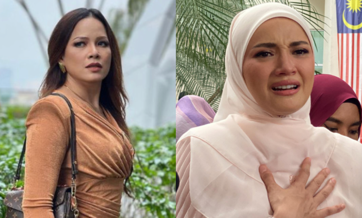 “Woi Dah La Tu, Diamlah” – Salina Saibi Gesa Fazura Henti Aibkan Fattah