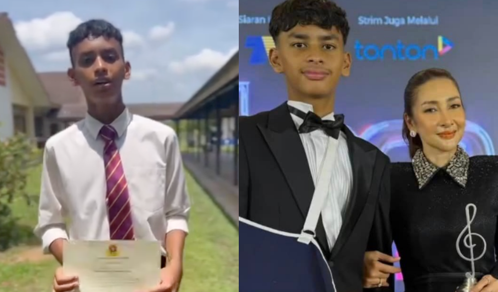 Raih CGPA 3.84, Anak Rita Rudaini Dapat Anugerah Pengetua MRSM