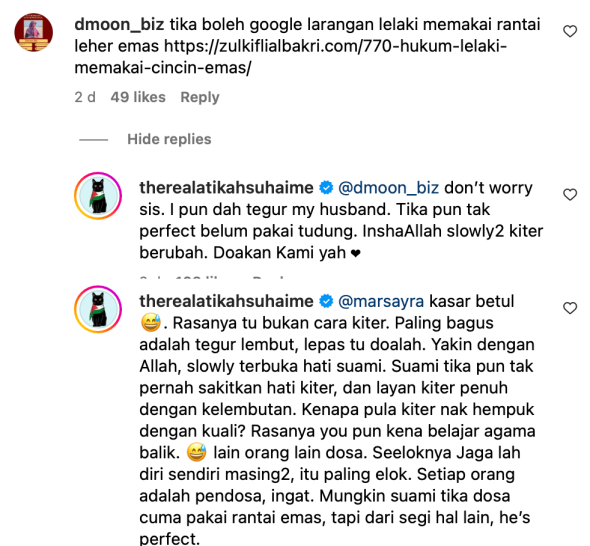 “Mungkin Dosa Suami Saya Pakai Rantai Emas, Tapi Dia Sempurna” 6