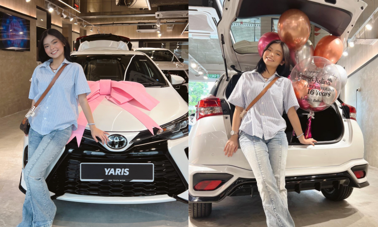 Qistina Raisah Beli Toyota Yaris, Bangga Dapat Bayar Kereta Guna Duit Sendiri