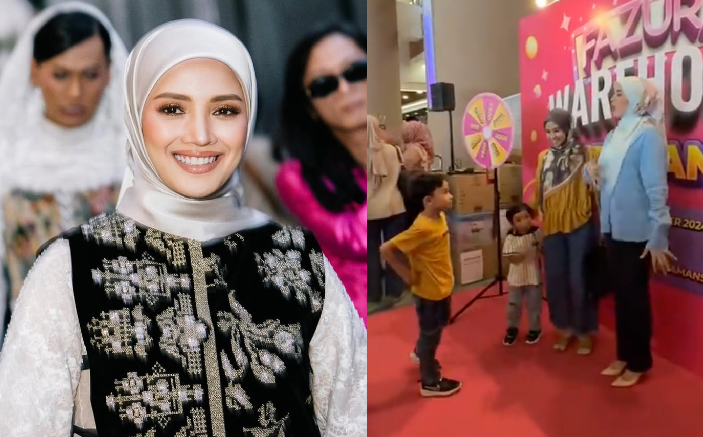 Usap Perut, Fazura Mohon Doakan Hamil Anak Lelaki